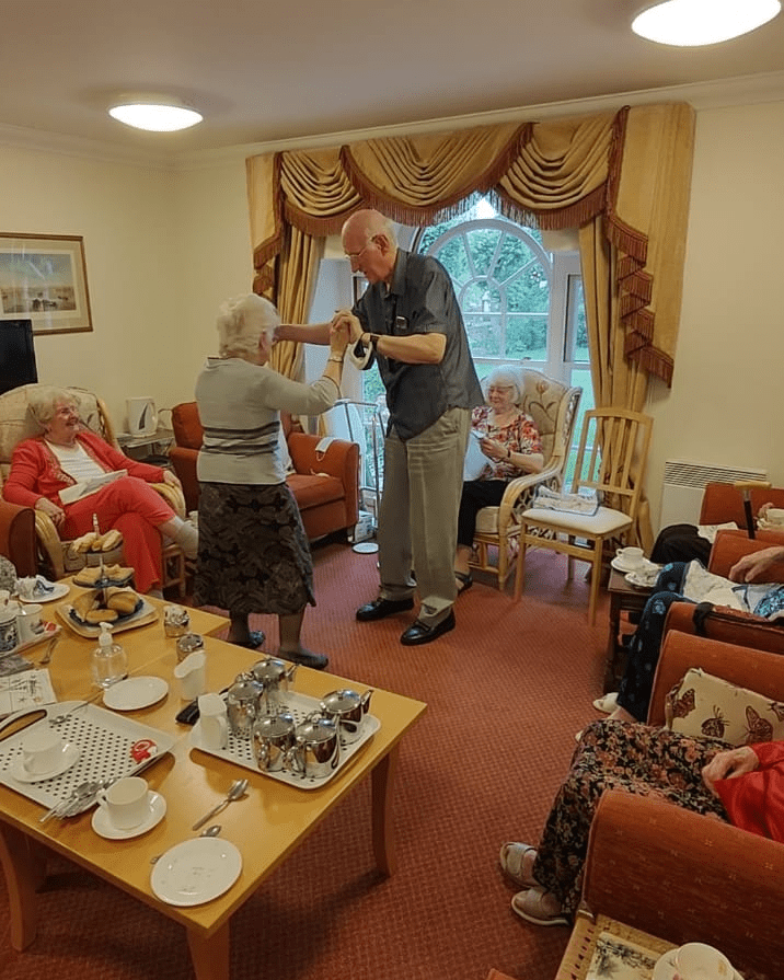 Cakes and a Sing along at The Limes in Acle