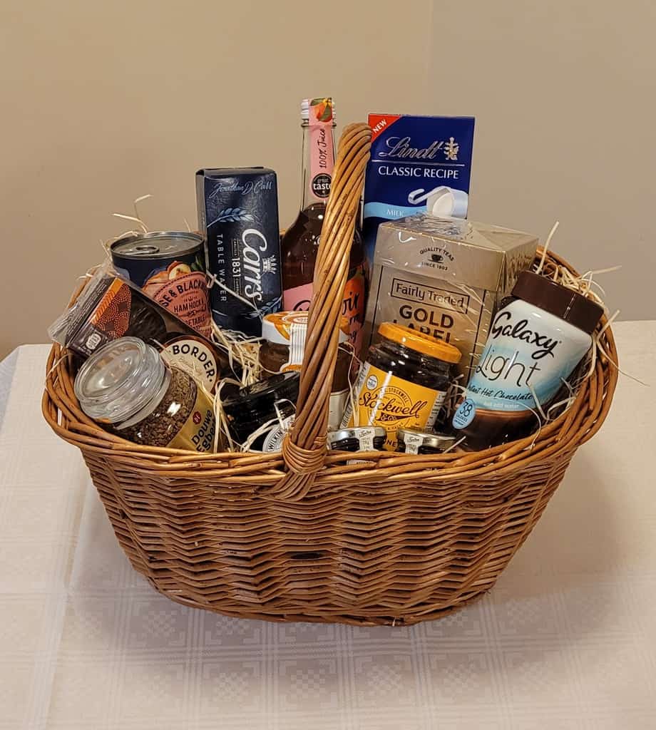 One of our fabulous welcome hampers, for one of our new owners at Linford Court in North Walsham